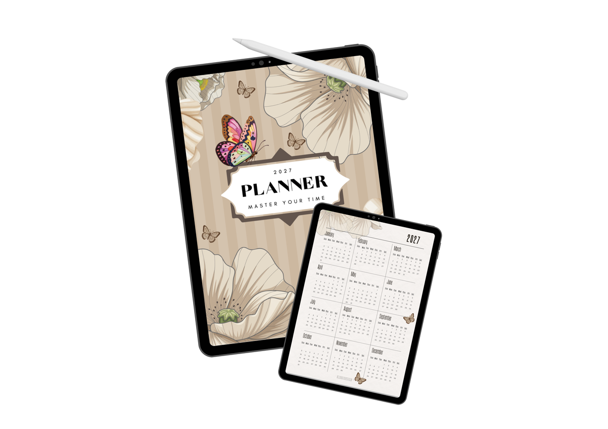 2027 Digital Planner (Hyperlinked)