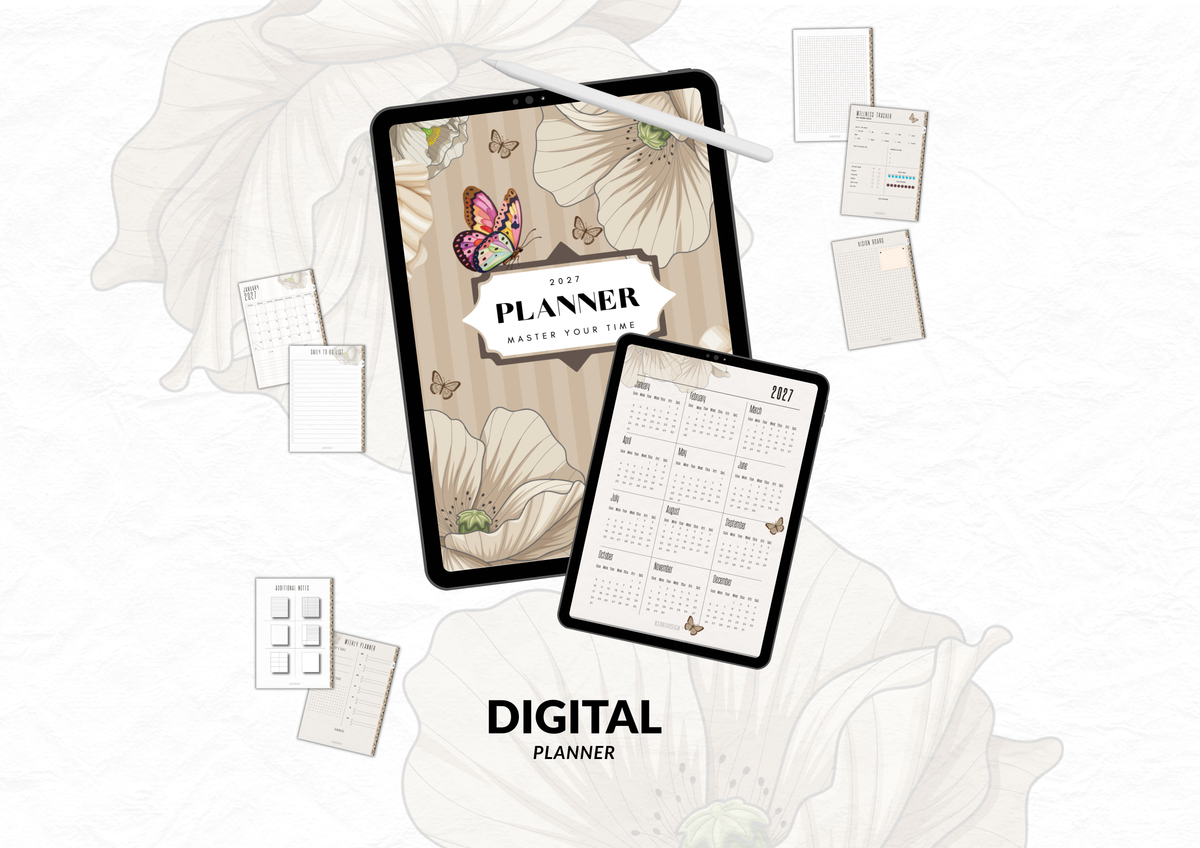 2027 Digital Planner (Hyperlinked)